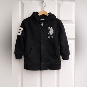 ✨ US Polo Assn Zip Hoodie – 3T – Like New ✨